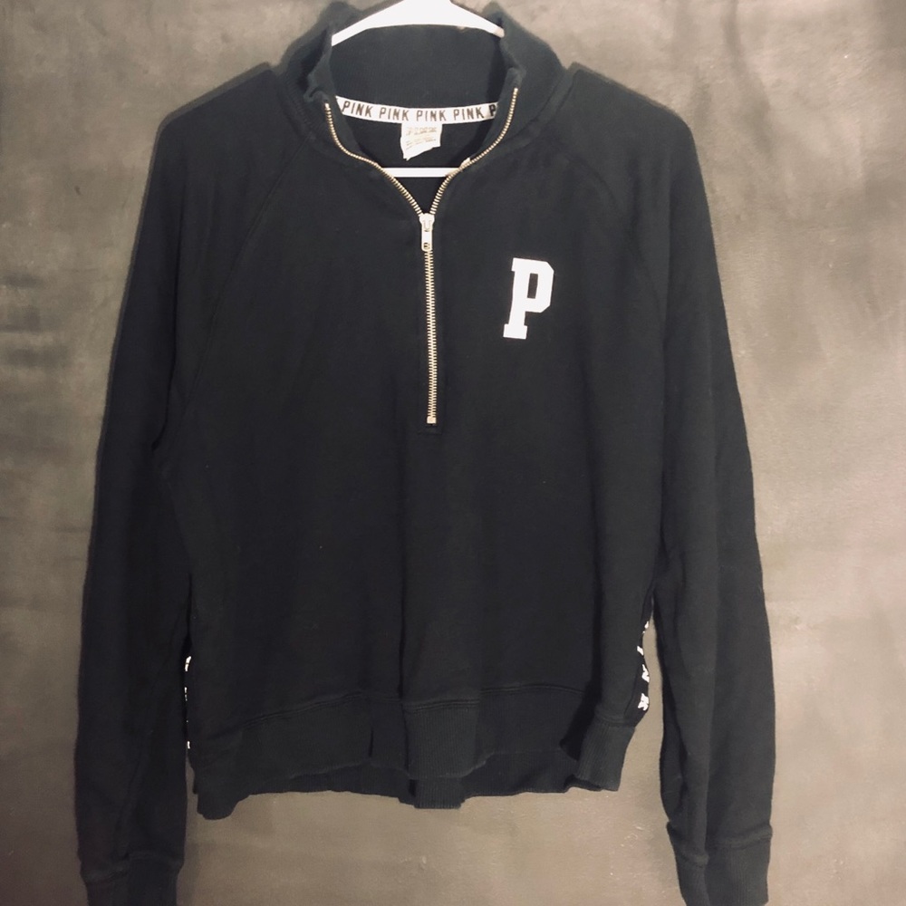 PINK💕 Half Zip Sweater